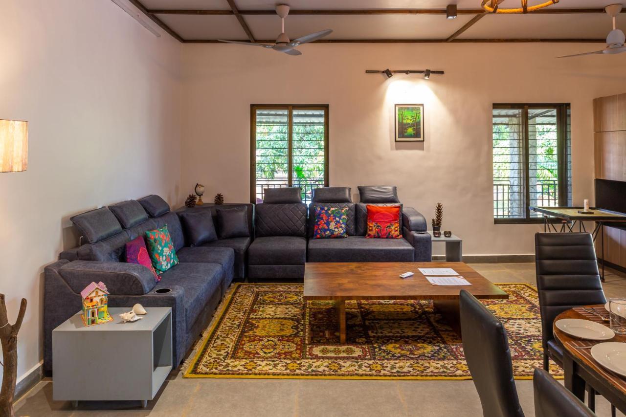 Saffronstays Apricus Farm, Karjat Exteriör bild