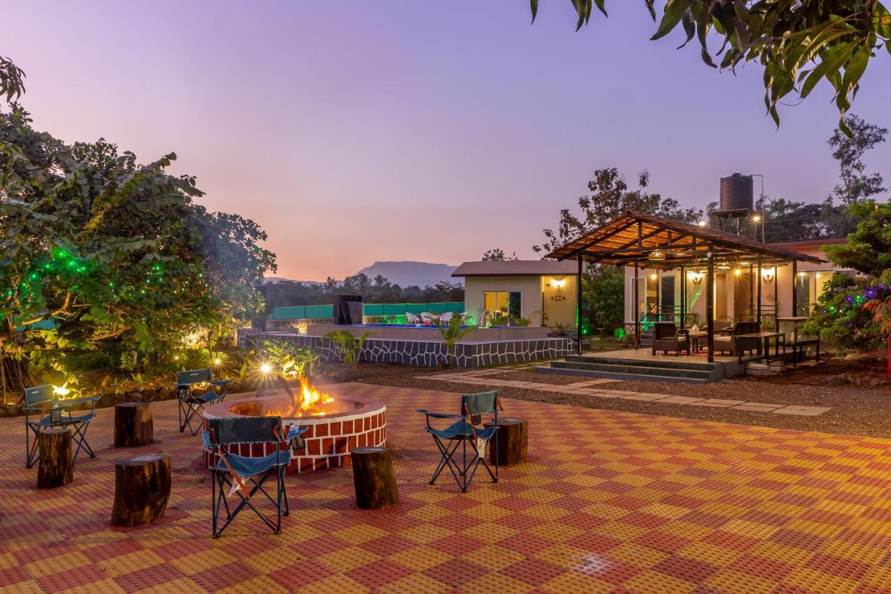 Saffronstays Apricus Farm, Karjat Exteriör bild